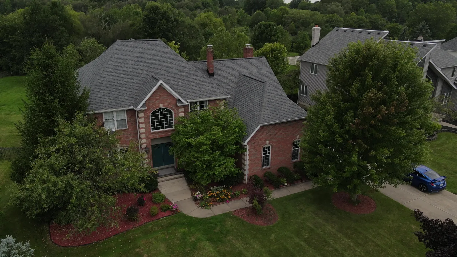 Aerial drone videography of a Northeast Ohio property