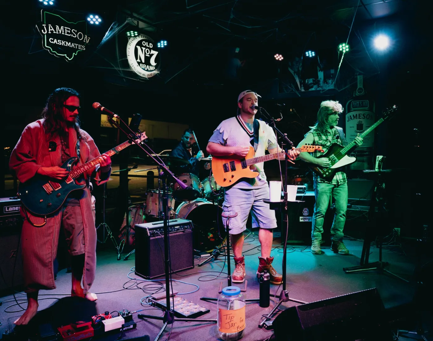 Live band performance video production